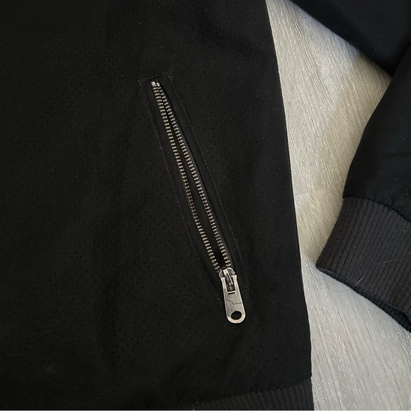 Men’s Marc Anthony Full Zip Black Jacket Size Medium - Picture 2 of 3